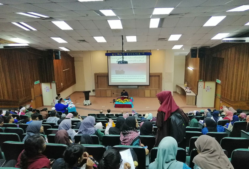 Pertandingan Tilawah Al Quran ini diharap dapat menerapkan nilai murni kepada pelajar dan warga Politeknik Merlimau - Foto AWANI Rangers Politeknik Merlimau