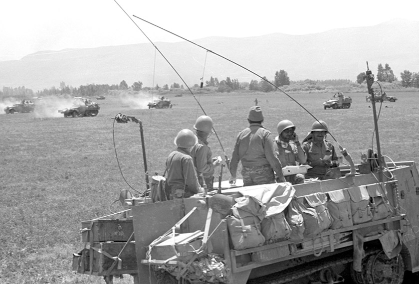 Pasukan tentera ketika Perang Enam Hari