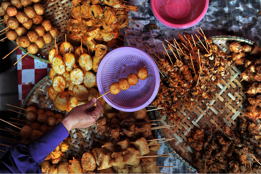 Juadah berbuka puasa.