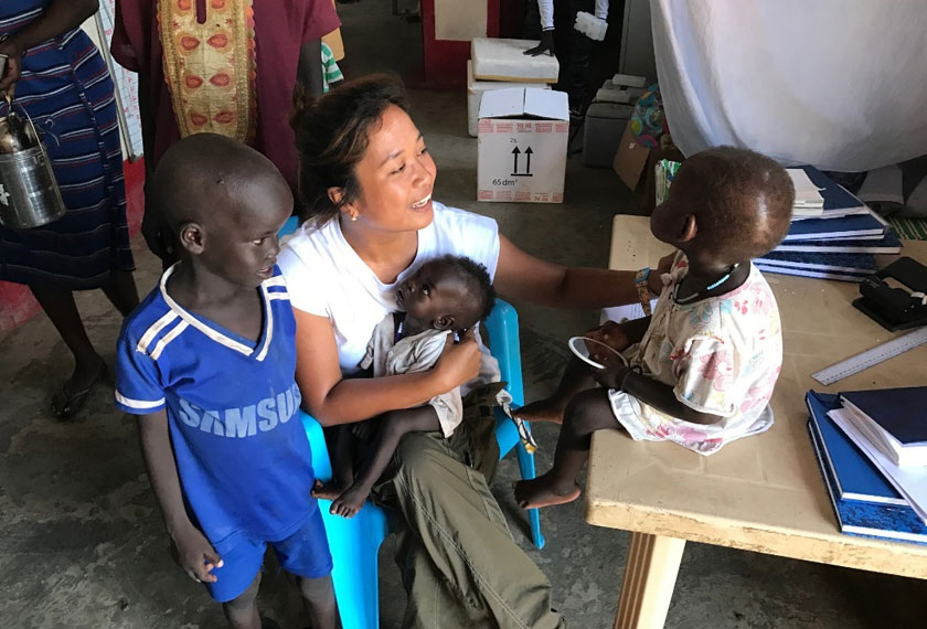 My knowledge and skills were challenged but I took these as learning opportunities to professionally grow. - MSF photo