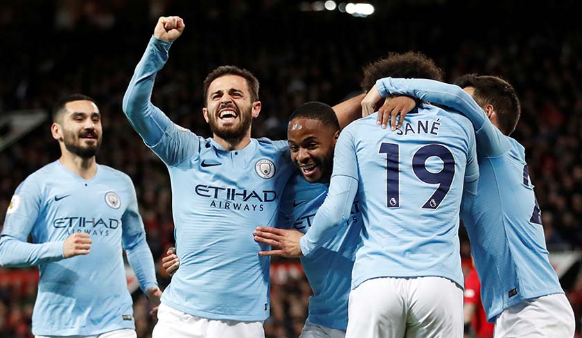 Manchester City dinobat sebagai juara EPL selepas mengumpul 98 mata berbanding Liverpool yang mengumpul 97 mata. - Foto REUTERS
