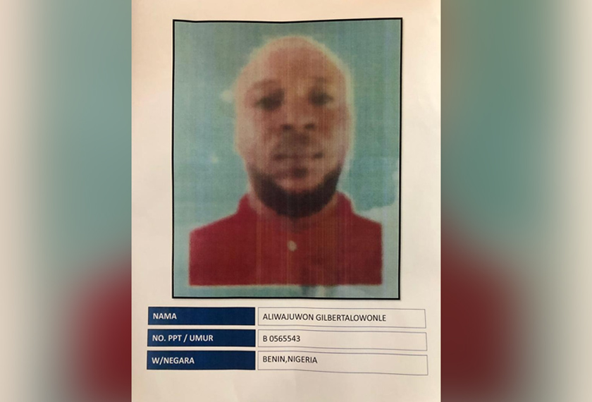 Seorang lagi suspek warga Nigeria kini menjadi buruan polis bagi membantu siasatan.