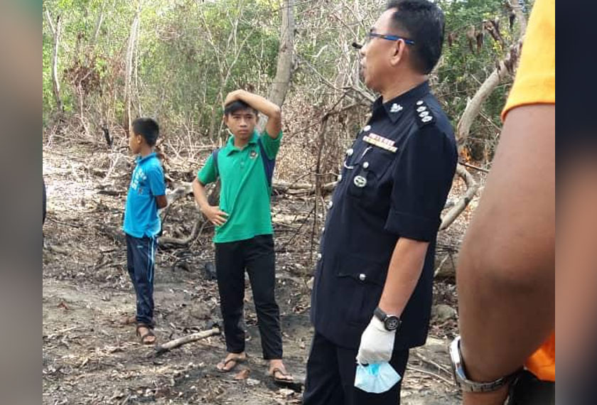 Pesuruhjaya Polis Sabah, Datuk Omar Mammah ketika memberikan penerangan mengenai kes berkenaan, hari ini. - Foto Astro AWANI