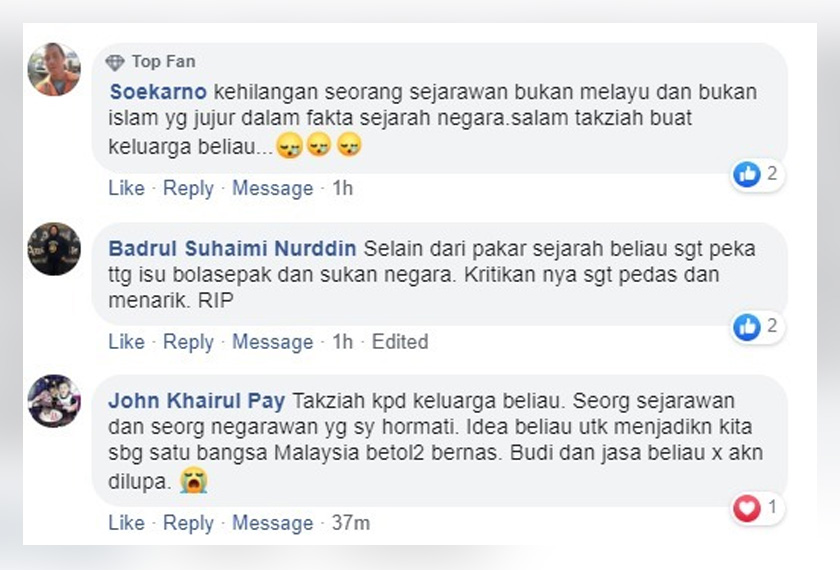 Antara respon rakyat Malaysia