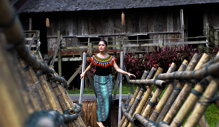 Rumah panjang lambang perpaduan sebenar. - Foto BERNAMA