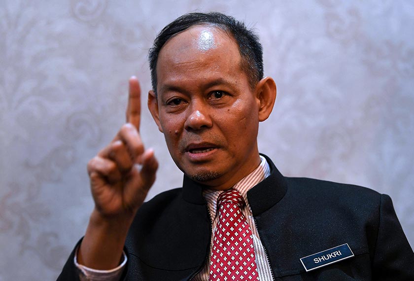 Besar tanggungjawab Mohd Shukri untuk kembalikan imej negara bebas rasuah. - Foto Bernama