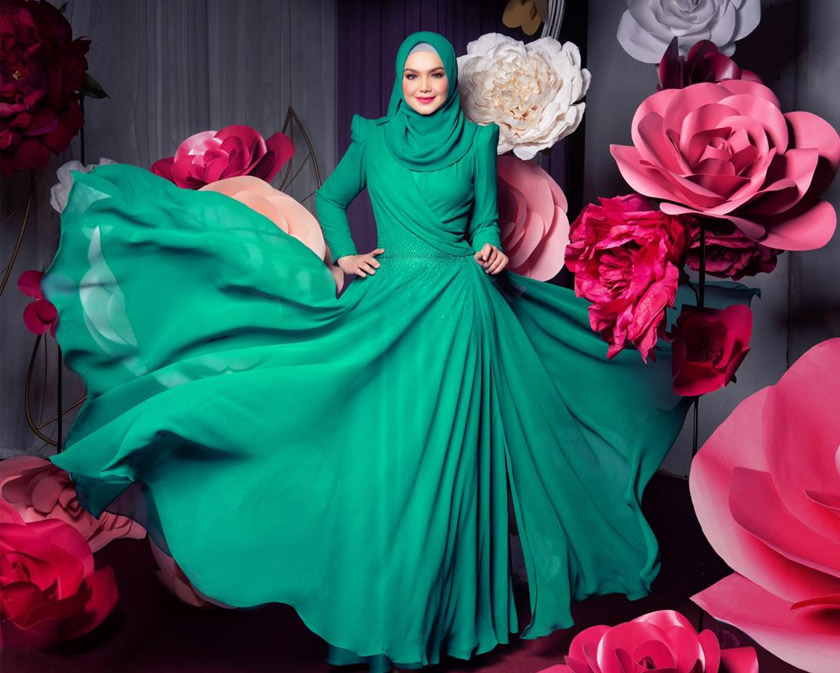 Siti Nurhaliza sangat berbesar hati kerana karya terbaharunya, Terang disenangi ramai. - Gambar Koleksi Siti Nurhaliza