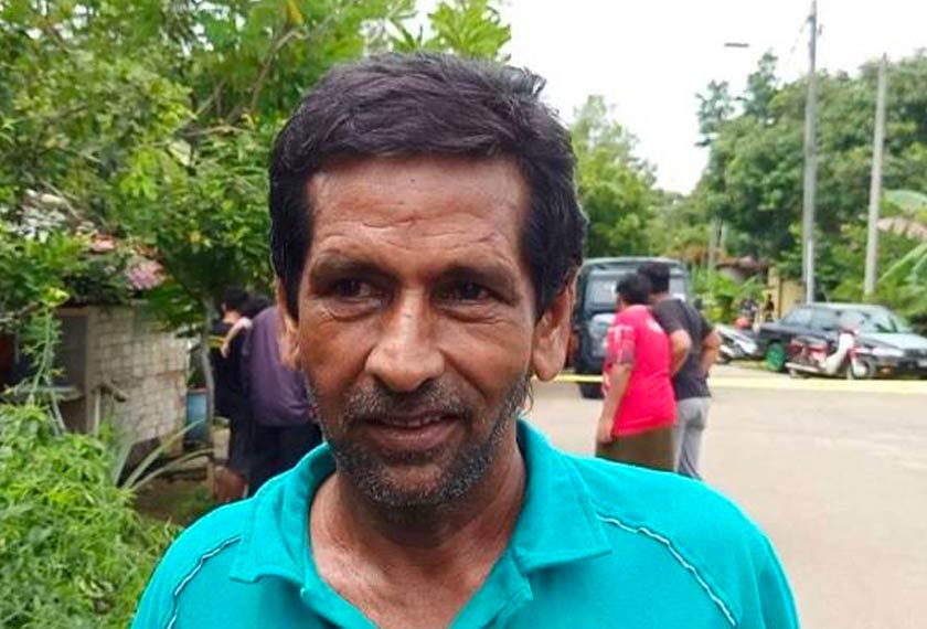 Samin Ahmad Mahmood terkejut apabila dimaklumkan mengenai perbuatan suspek. - Gambar SINAR HARIAN