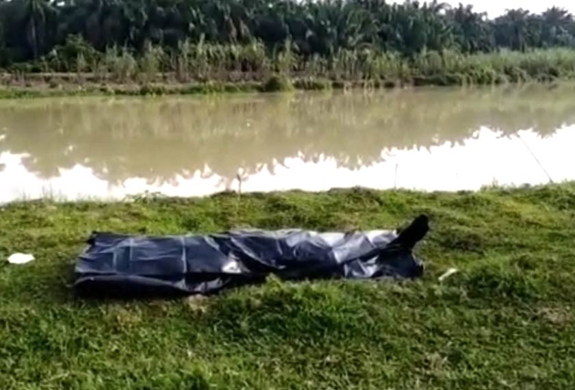 Mayat dihanyutkan sejauh 10 kilometer ekoran air Sungai Kulim deras selepas hujan lebat sejak semalam. - Astro AWANI