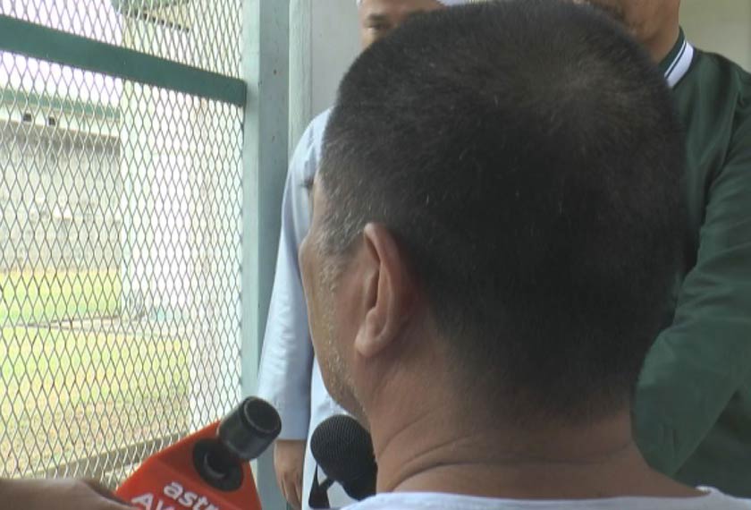 Walaupun perit untuk menerima hakikat bahawa sisa hidupnya mungkin berakhir di penjara, tetapi lelaki berusia 50 tahun ini bersyukur dimasukkan ke penjara.