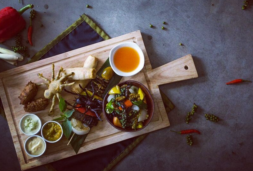 Sentuhan kontemporari chef menghasilkan hidangan yang selayaknya ditawarkan di hotel. - Instagram @bugs_cafe_sr