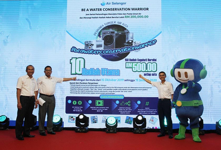 Hadiah hebat berupa peralatan jimat air bernilai lebih RM200,000 menanti pemenang dengan video atau poster paling kreatif.