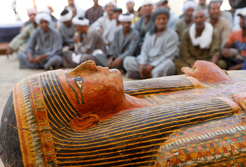 Keranda -keranda itu difahamkan berasal dari abad ke-10 sebelum masihi di bawah pemerintahan Dinasti Firaun ke-22.