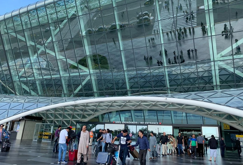 Penulis tiba di Baku - Gambar Astro AWANI/Hasimi Muhamad