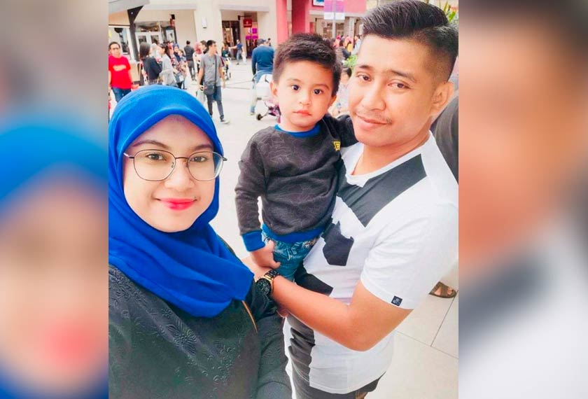 Muhammad Syakiran dan Nurul Ashikin maut selepas motosikal yang dinaiki mereka terlibat dalam kemalangan jalan raya dengan sebuah lori di Jalan Syed Putra, Kuala Lumpur pagi semalam. - Foto Astro AWANI