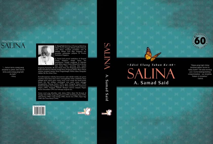 Novel Salina edisi khas sempena ulangtahun ke-60 versi kulit keras.