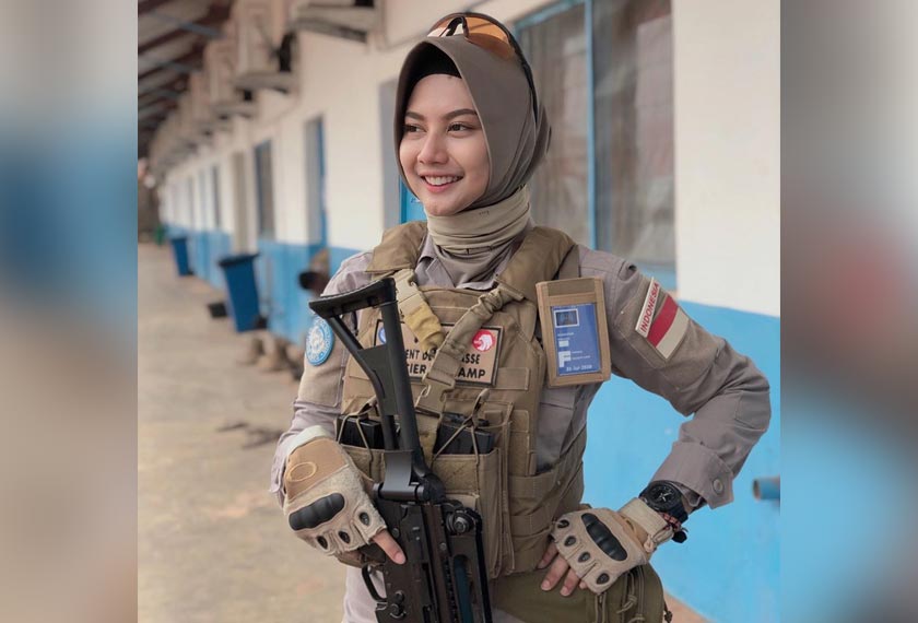 Gambar yang dikongsi oleh Hikma melalui Instagramnya