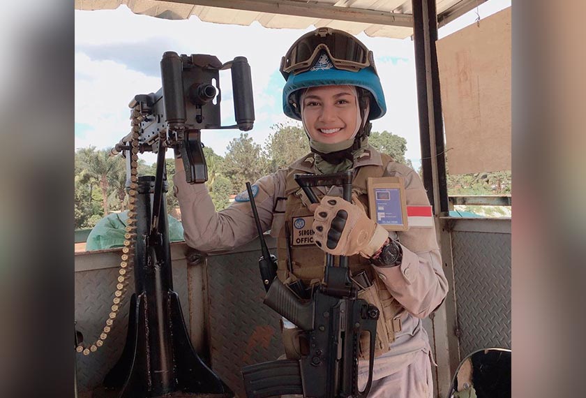 Hikma boleh dijadikan sebagai contoh kepada wanita-wanita diluar sana. - Foto Instagram