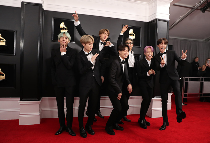 Ahli kumpulan BTS kini menempa kemasyhuran di seluruh dunia.