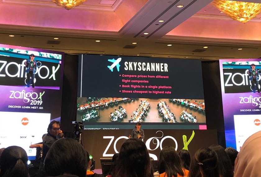 Skyscanner merupakan laman web yang membandingkan harga tiket penerbangan daripada beberapa syarikat penerbangan berlainan.