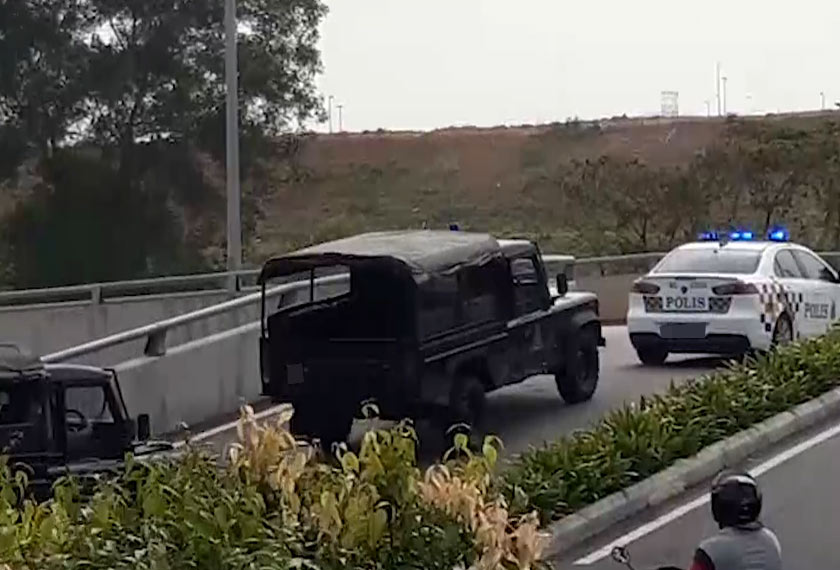 Polis berjaya menembak mati empat suspek warga tempatan berkenaan. - Foto Astro AWANI