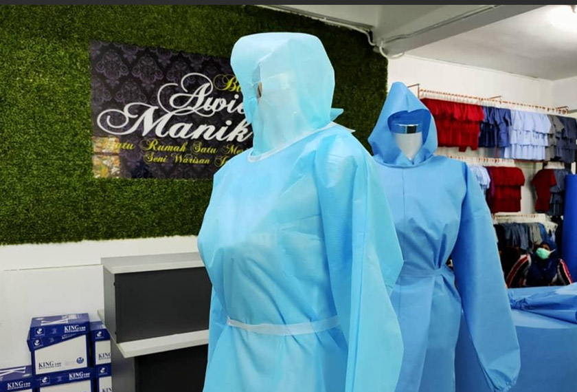 Canser Survivor Malaysia (CSM) sudah menyiapkan 1,600 PPE untuk disumbangkan kepada barisan hadapan. Astro AWANI.