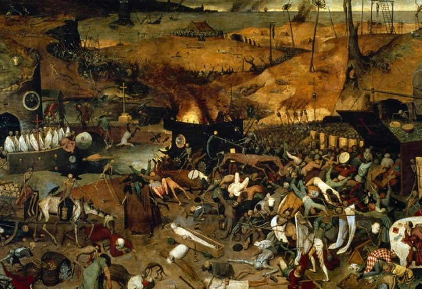 Sejarah wabak kematian hitam ini hanya tercatat dalam artikel dan jurnal sejarah. Tiada karya sastera yang ditemukan ditulis berlatarkan era pandemik ini.