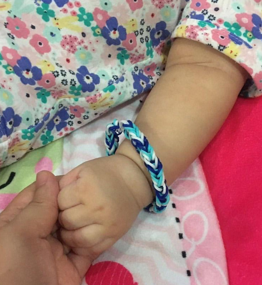 Dr Noor Hisham said her grand daughter likes the bracelet.