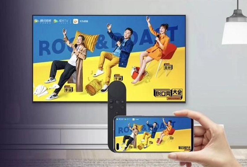 Lebih mudah menonton dengan menyambung pada paparan bersaiz besar televisyen pintar HUAWEI daripada telefon pintar.