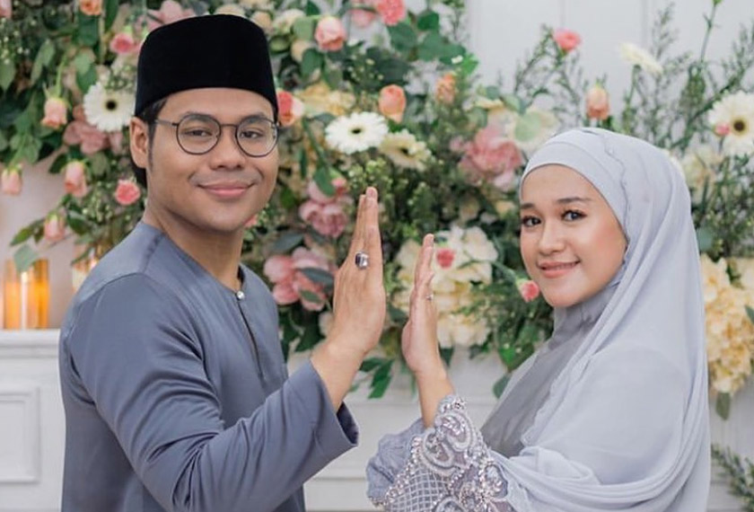 Majlis pertunangan itu dilaporkan berlangsung secara ringkas di kediaman Ernie. - Foto Instagram @syamelofficial