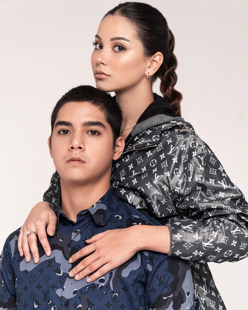 Al Ghazali dan kekasihnya, Alyssa Daguise bakal disatukan sebagai suami isteri dalam masa terdekat. - Gambar Instagram Al Ghazali