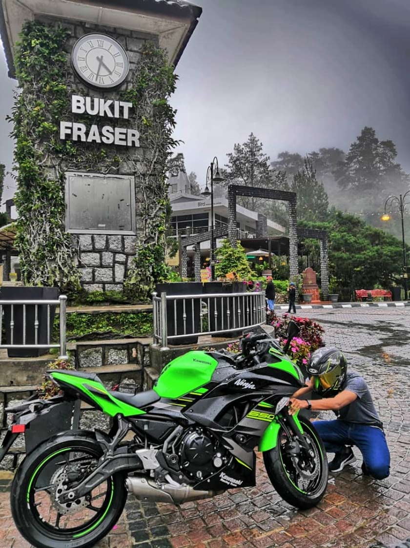 Lokasi yang menjadi wajib bergambar jika sampai ke Bukit Fraser.