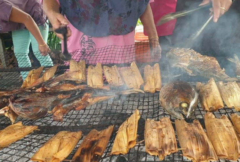 Bagi yang ingin merasai keenakan pipus, boleh berkunjung ke Kampung Badong, Daro di Mukah. -Gambar Astro AWANI