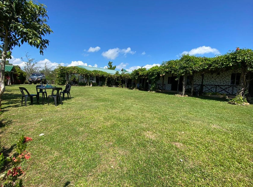 Keadaan halaman Panorama Paradise yang merupakan salah satu eko pelancongan di Kota Marudu.