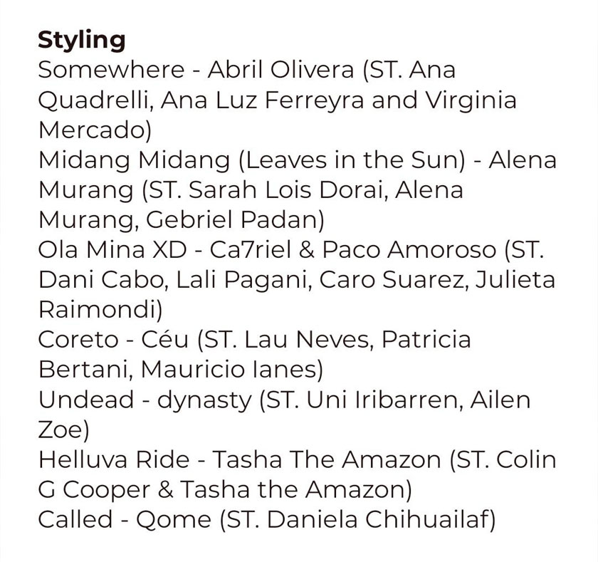 Pencalonan akhir menyaksikan Alena berjaya mengetepikan tujuh saingan lain dari pelbagai negara.