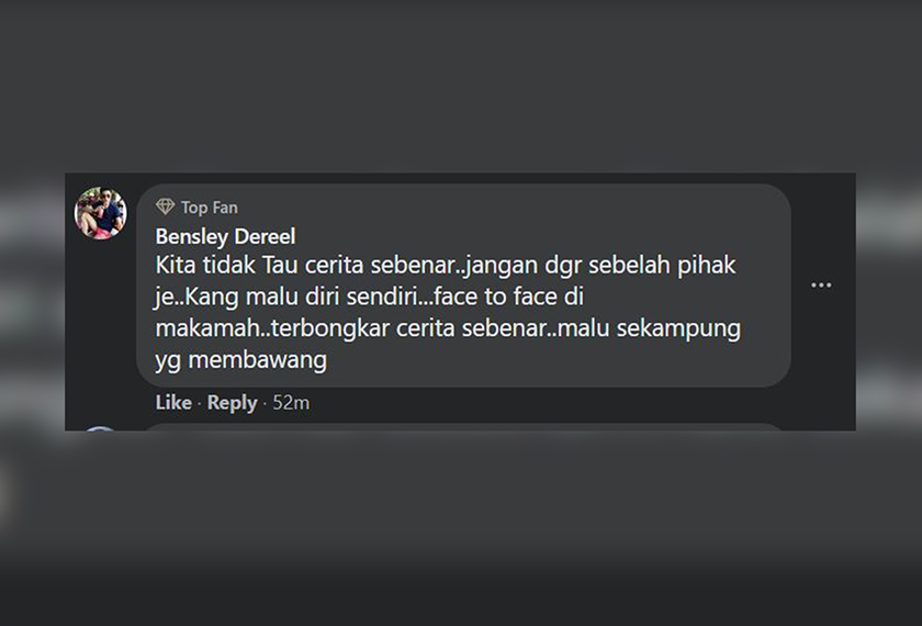 Beberapa netizen di media sosial yang memahami tindakan organisasi media menutup gambar dalam laporan berita.