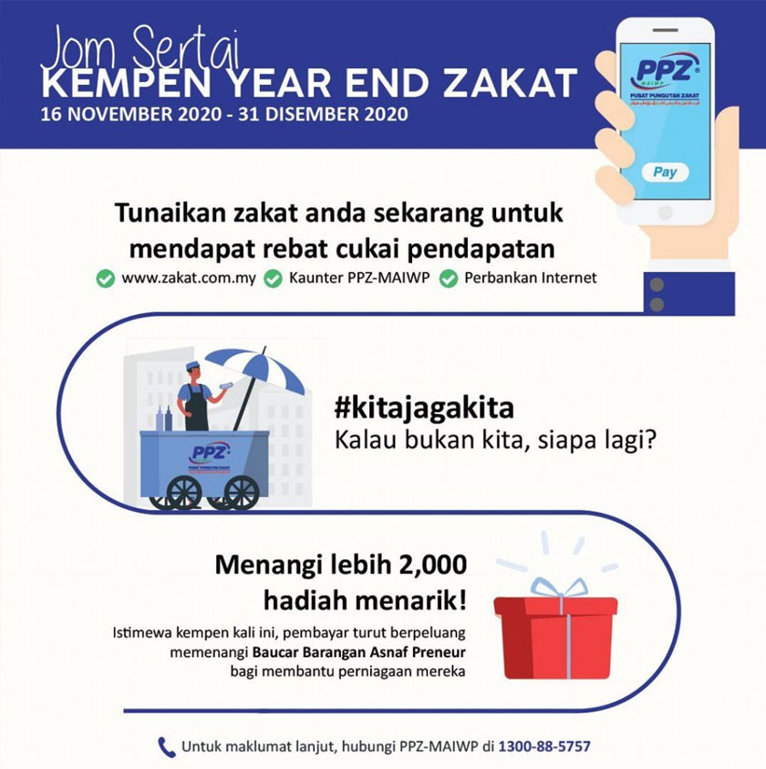 Menerusi tema #kitajagakita Kalau Bukan Kita, Siapa Lagi? Inilah masa kita berganding bahu membantu mereka yang memerlukan dan menjadi hero asnaf.