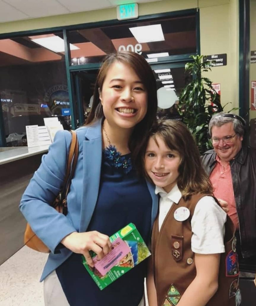 Jocelyn, 25, merupakan cucu kepada kakaknya, Chong Guat Chu, 75, yang kini turut menetap di California.