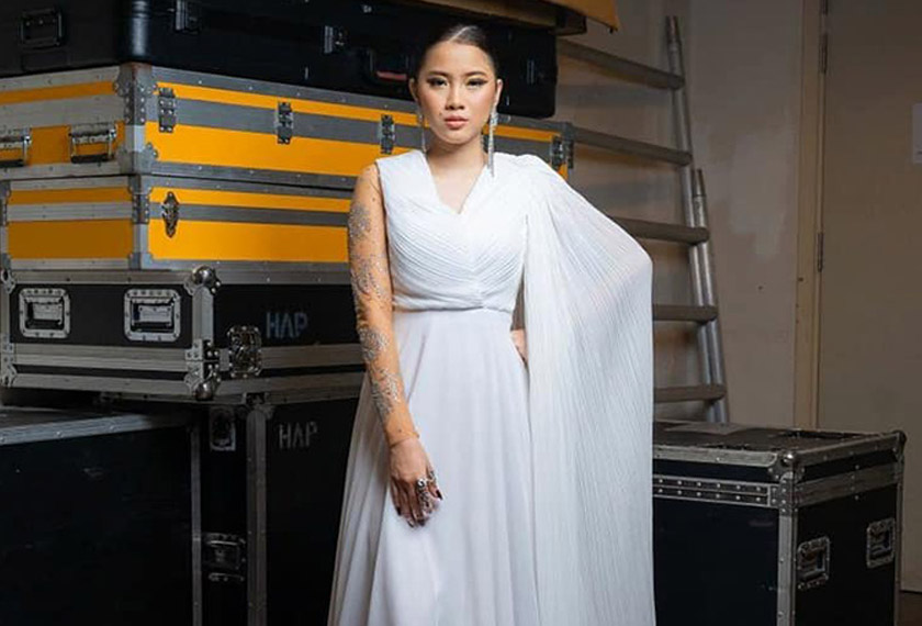 Sandra was heading to the Putrajaya International Convention Centre to attend the fourth week of the Big Stage 2020 concert training when the accident happened. Image via  Instagram / Sandra Dianne