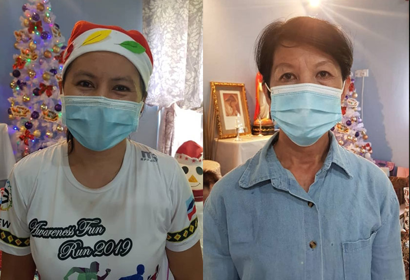 Anastasia Olive (kiri) mahu sambutan Krismas tahun ini disambut dengan bermakna, walaupun dia dan ibunya, Juliah Malintau, sedar bahawa ada kekangan SOP yang perlu dipatuhi. - Astro AWANI