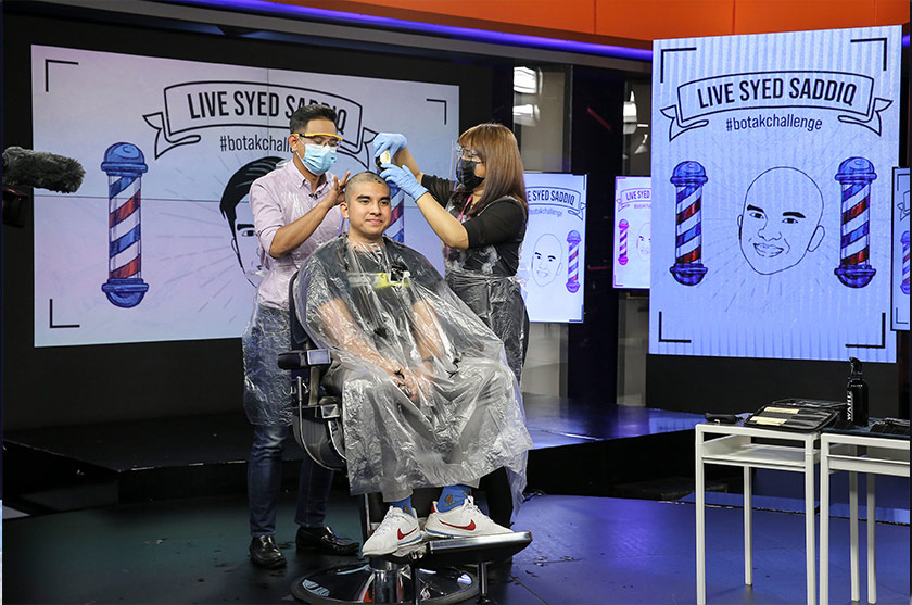 Syed Saddiq dibotakkan secara langsung. - Foto Astro AWANI/Shahir Omar