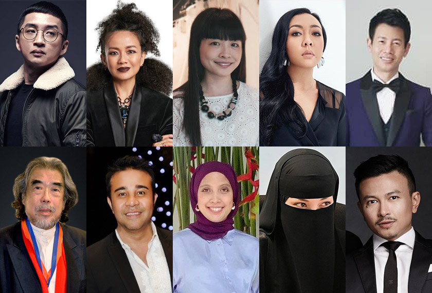 Among other designers who joined Melinda Looi's initiative; Khoon Hooi, Celest Thoi, Alia Bastamam, Key Ng, Jimmy Lim, Datuk Radzuan Radzwil and Nurul Afidah Zulkifli of Mimpikita, Neelofa and Datuk Jovian Mandagie.