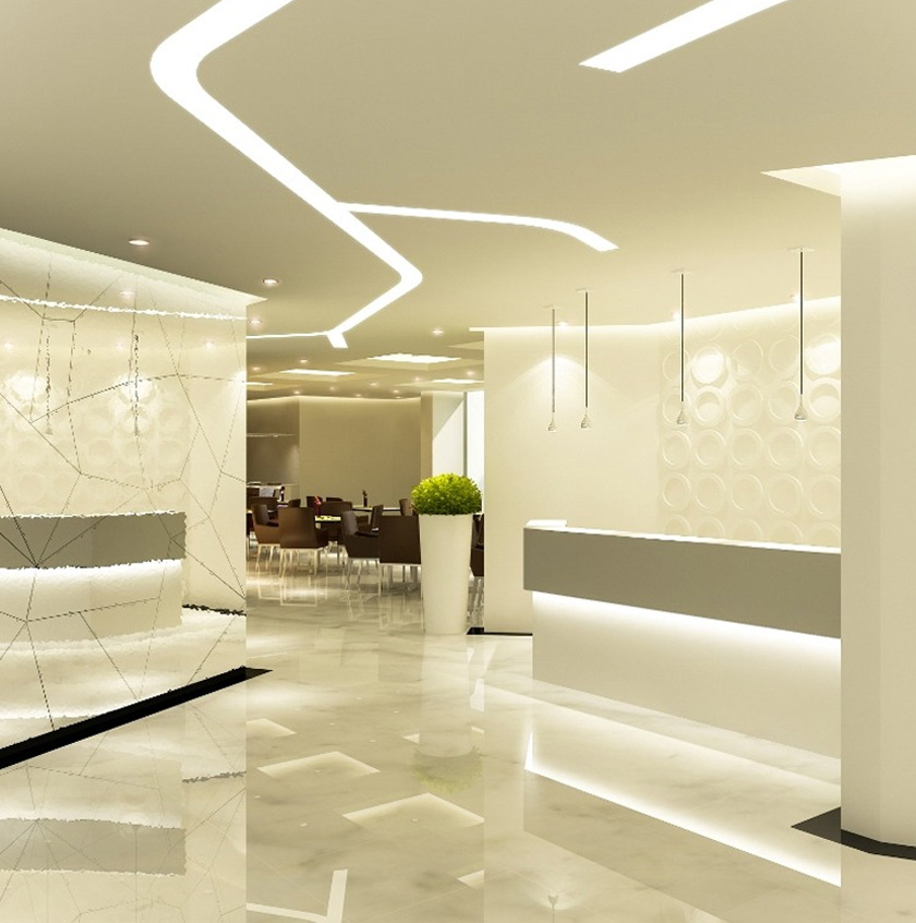 Kawasan lobi D'Villa.