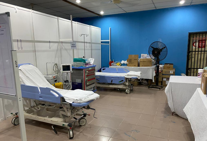 Antara kemudahan yang disediakan di pusat operasi ini. Astro AWANI