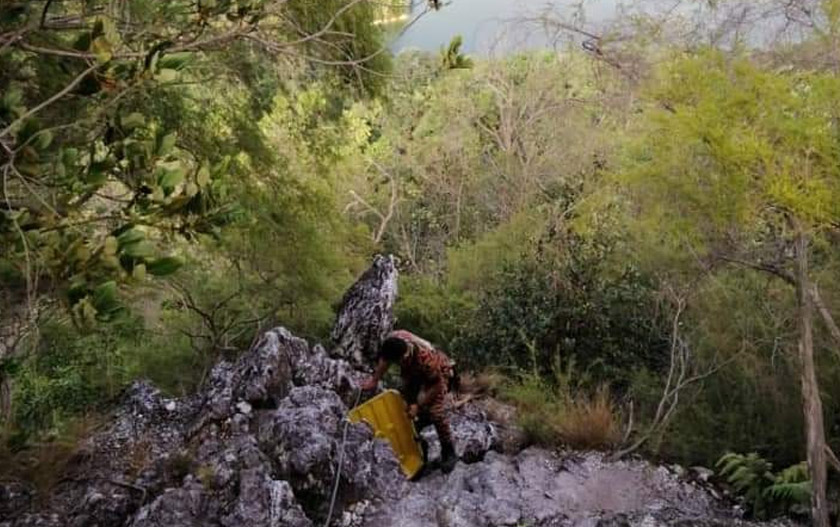 Menurut JBPM Selangor, kejadian berlaku pada 3.58 petang, Rabu. - Foto JBPM