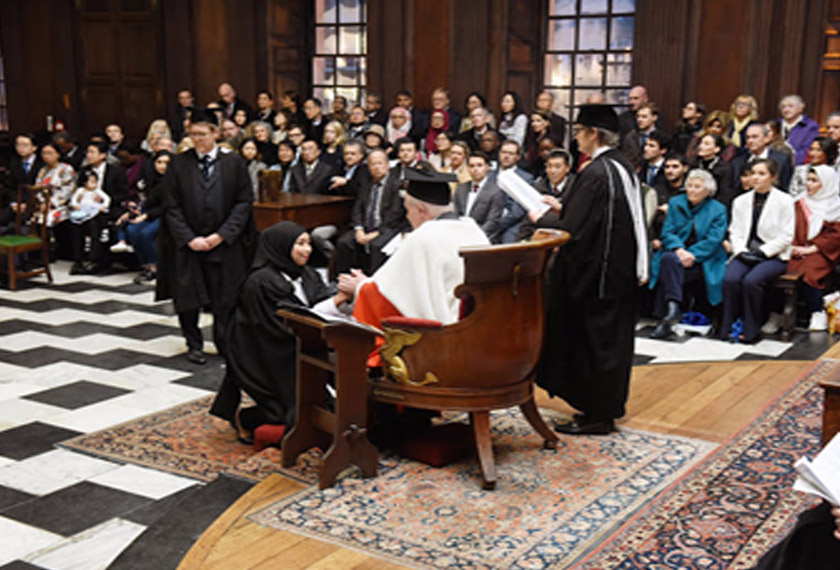 At the university of Cambridge, the ritual for transforming graduands into graduates – also known as the congregation ceremony- is engulfed with intriguing ancient traditions, stretching back more than 800 years ago