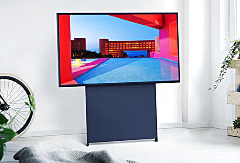 TV pertama dengan paparan menegak, Samsung Sero TV.