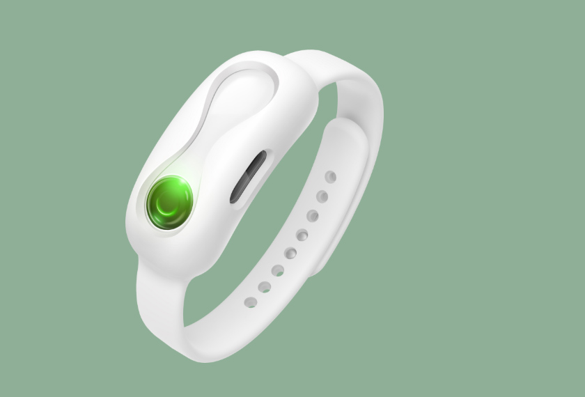 Gelang ini mampu jaga kesihatan pemakainya menerusi cadangan pengambilan sesuatu produk makanan.