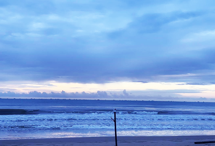 Kawasan sekitar Pantai Kenangan berada dalam keadaan bersih. Astro AWANI