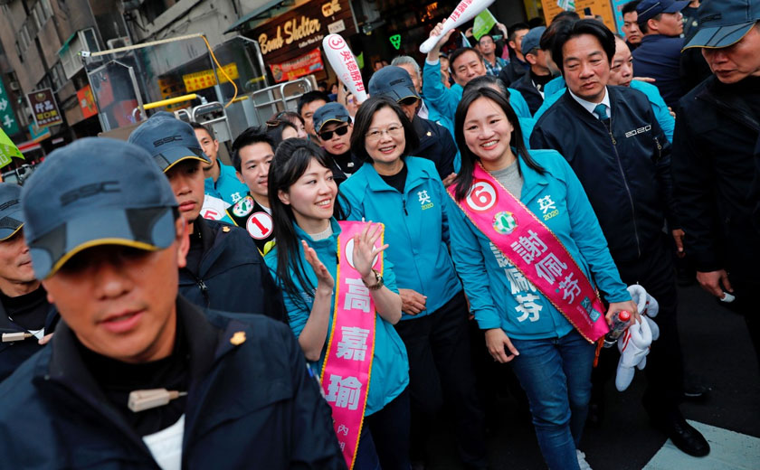 In this race, it is clear that this election is mainly a referendum on Taiwans relationship with China.